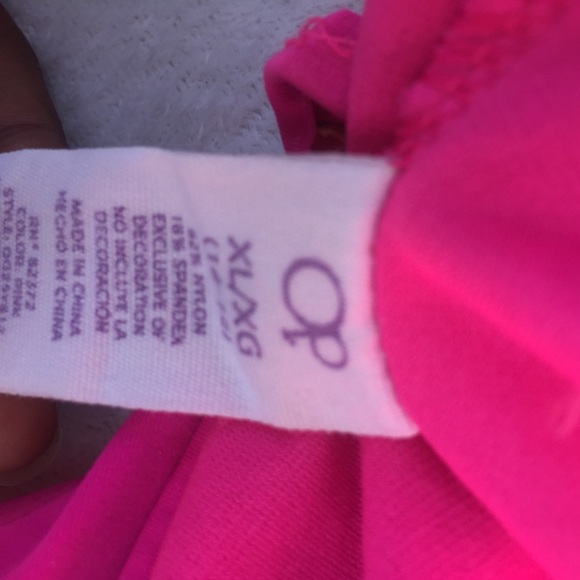 Pink Ocean Pacific One Piece Swimsuit - Picture 6 of 6